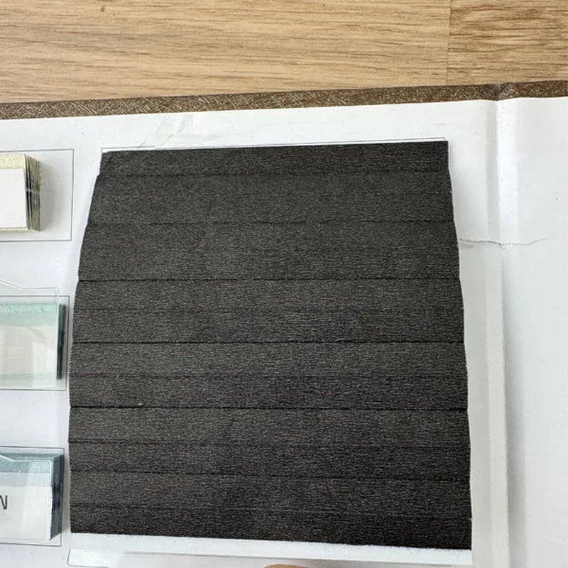 Custom-Size Sliding Framed Cellular Honeycomb Blinds