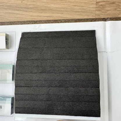 Custom-Size Sliding Framed Cellular Honeycomb Blinds