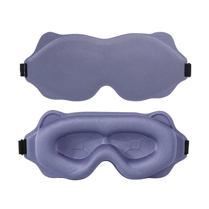 Weighted Blackout Sleep Mask for All Sleepers: Perfectly Weighted, Gentle Pressure, Soothing Eye Mask