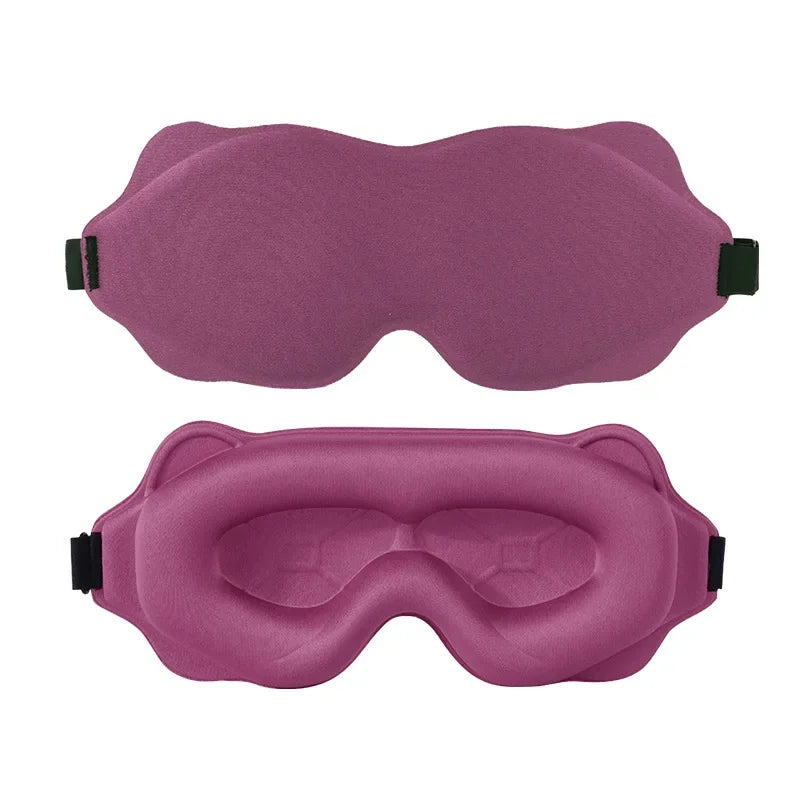 Weighted Blackout Sleep Mask for All Sleepers: Perfectly Weighted, Gentle Pressure, Soothing Eye Mask