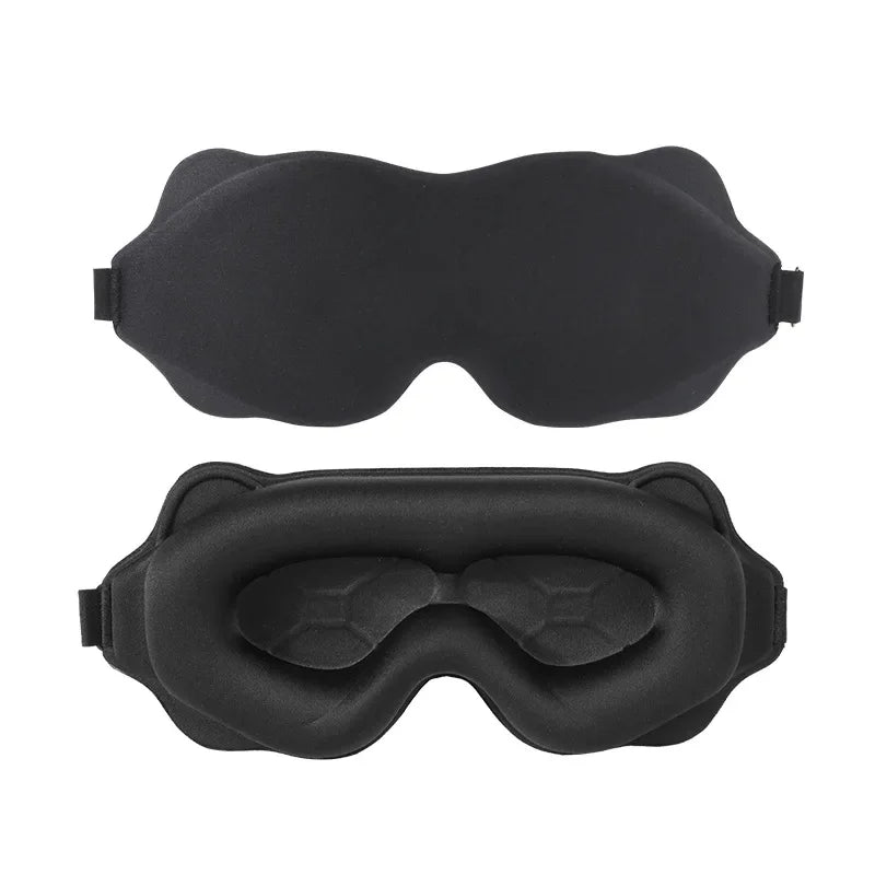 Weighted Blackout Sleep Mask for All Sleepers: Perfectly Weighted, Gentle Pressure, Soothing Eye Mask