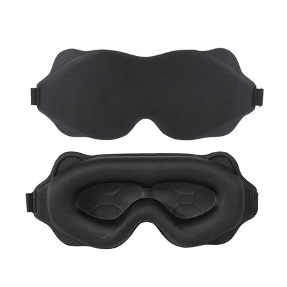 Weighted Blackout Sleep Mask for All Sleepers: Perfectly Weighted, Gentle Pressure, Soothing Eye Mask