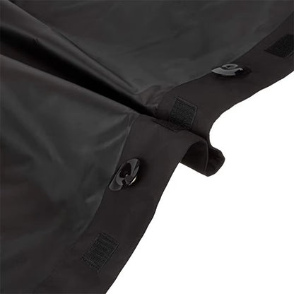 Amity Multifunctional Portable Suction Cup Blackout Curtains in Elegant Black Polyester for Home and Office
